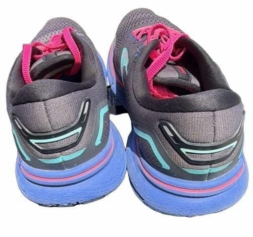 Brooks Ghost 15 Women's Running Shoes - Black/Blue/Aruba 5