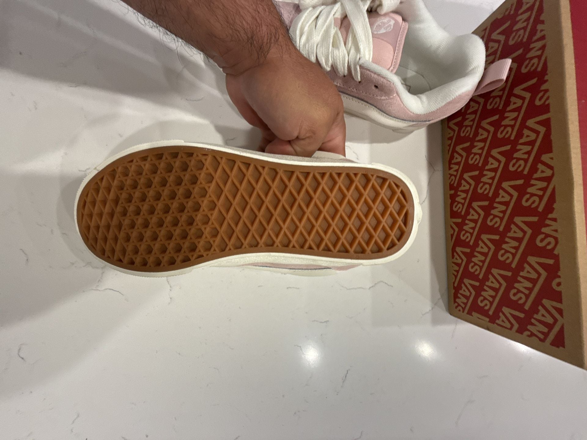 Vans Knu Skool Sepia Rose Pink Sneakers 15