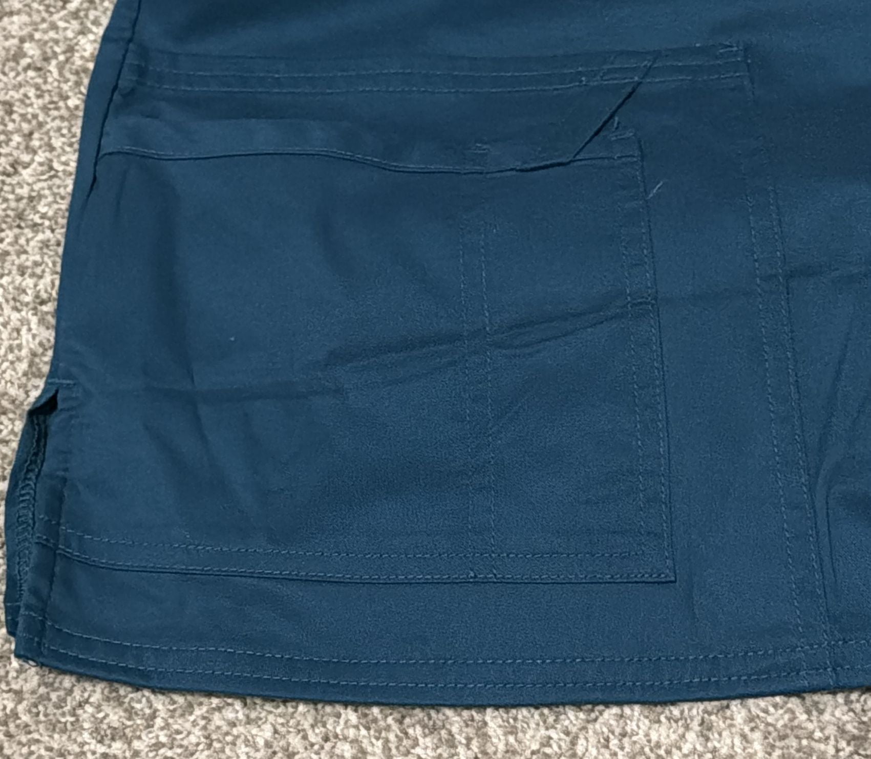 Cherokee Workwear Core Stretch V-Neck Scrub Top Dark Teal 3XL 6