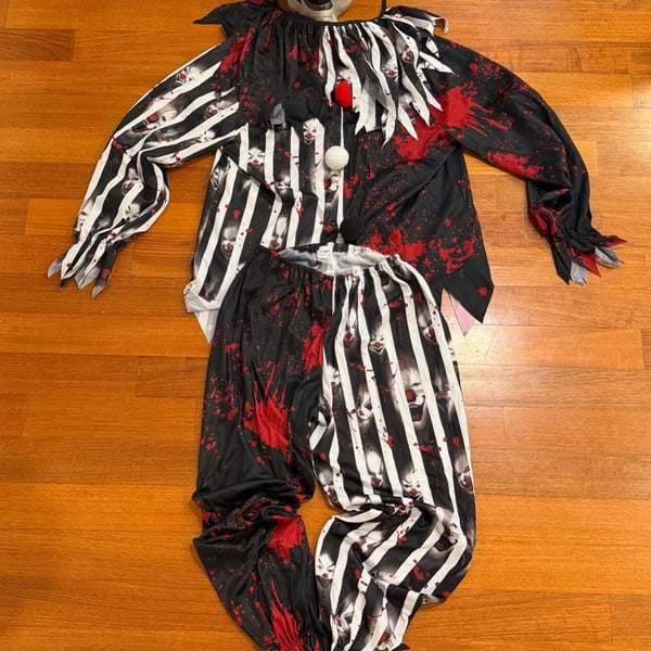 Adult Freakshow Clown Costume