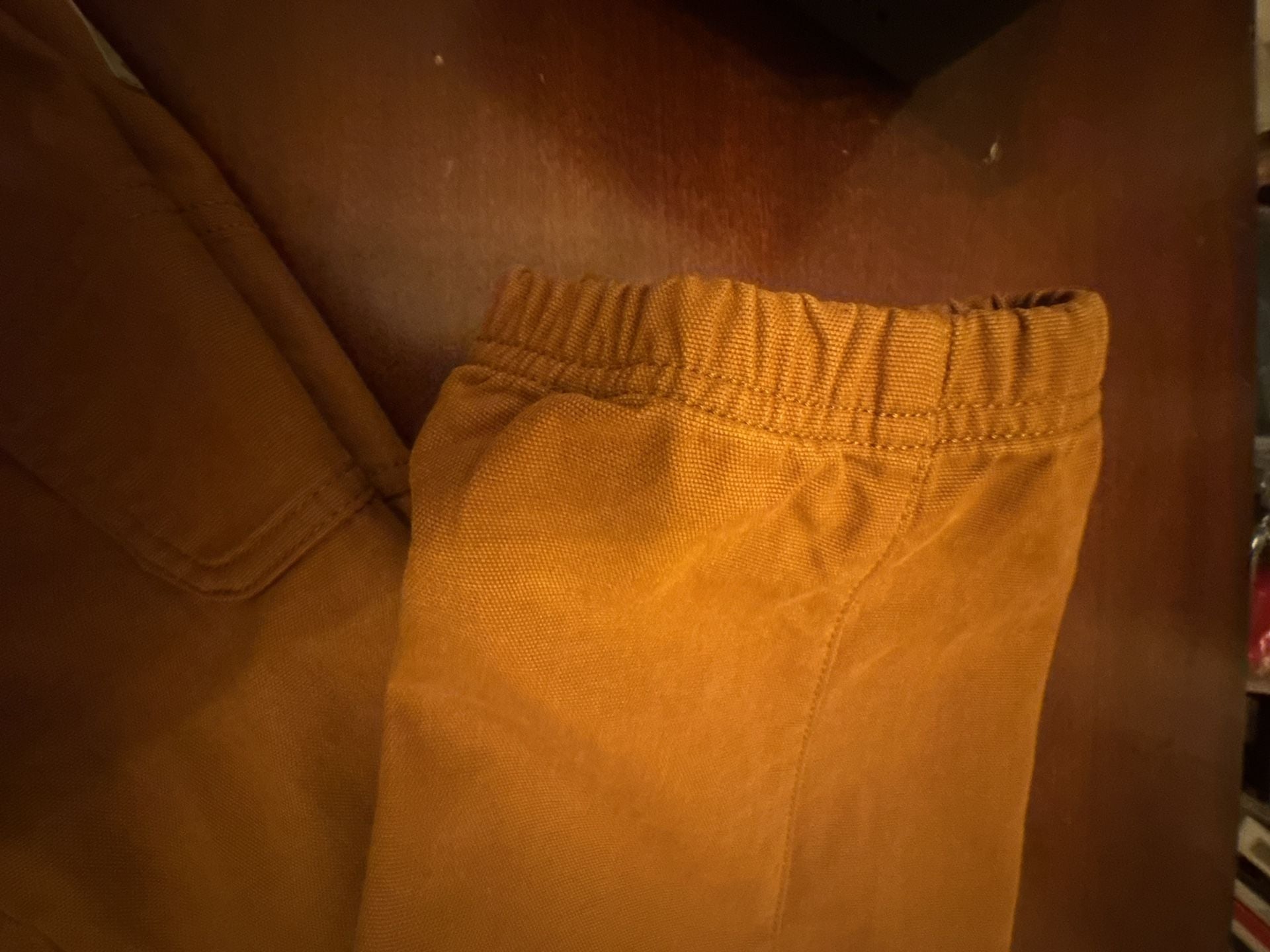 NWT Carhartt Rugged Flex Canvas Jogger Pants Men’s 40 Short Brown BN6889-M 10