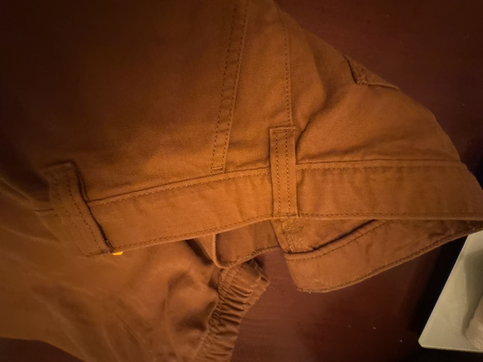 NWT Carhartt Rugged Flex Canvas Jogger Pants Men’s 40 Short Brown BN6889-M 16