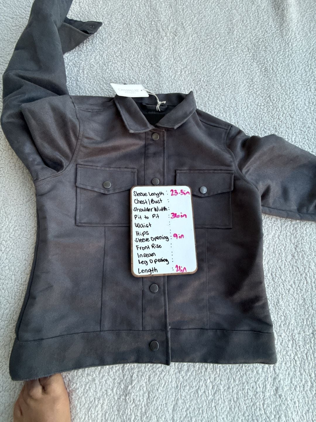 Caterpillar Sese Trucker Jacket - Pitch Black 8