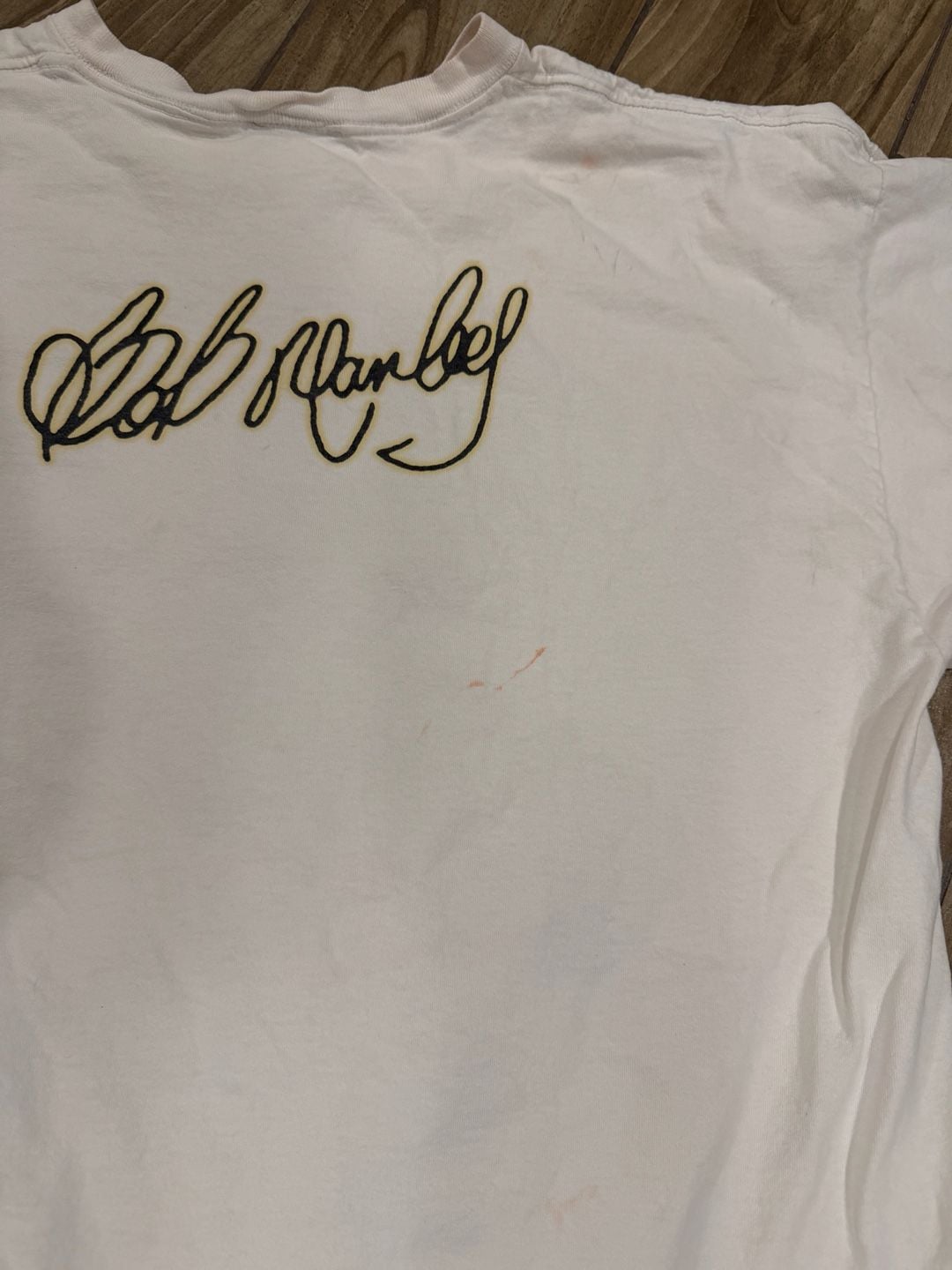 Vintage Zion Rootswear Bob Marley White Graphic T-Shirt Size 2XL
#y2k 7