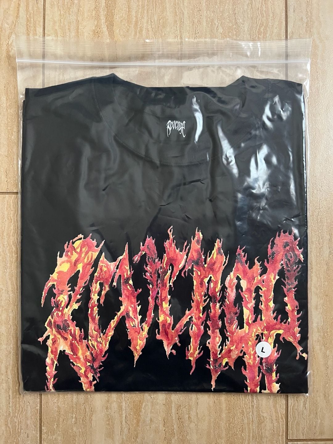 Revenge Inferno T-Shirt Black Red Size L 2