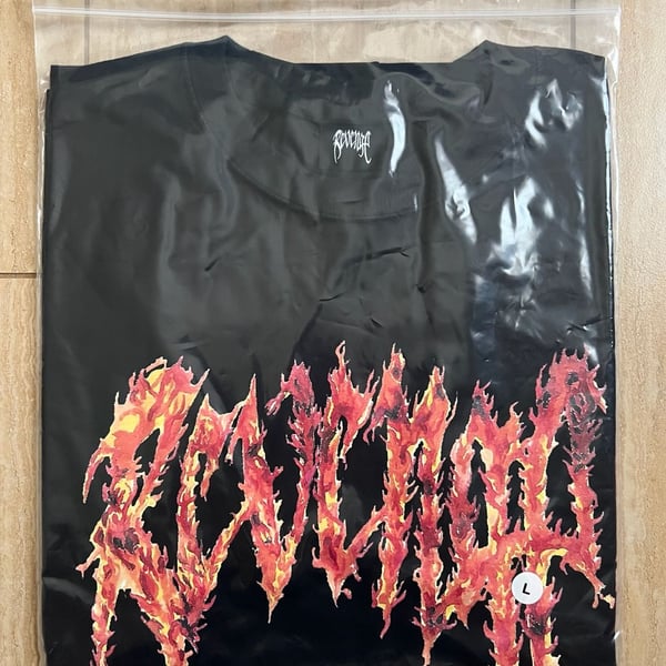 Revenge Inferno T-Shirt Black Red Size L