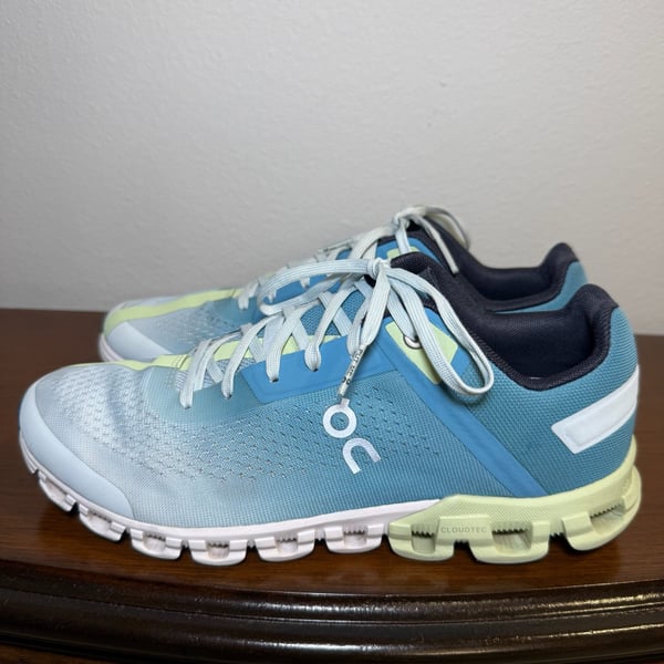 On Running Cloudflow 3.0 Niagara Meadow Running Shoes women US 8.5