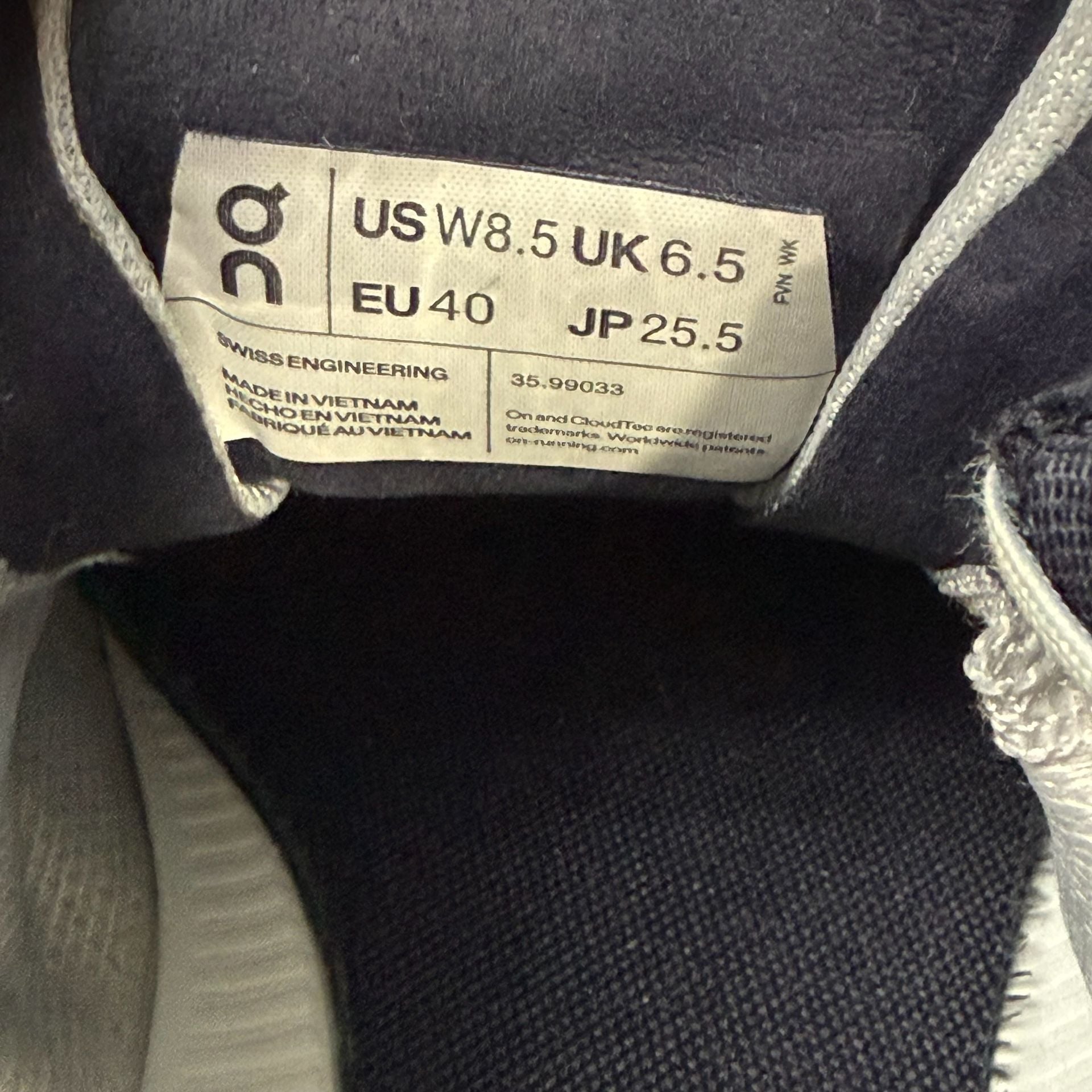 On Running Cloudflow 3.0 Niagara Meadow Running Shoes women US 8.5 11