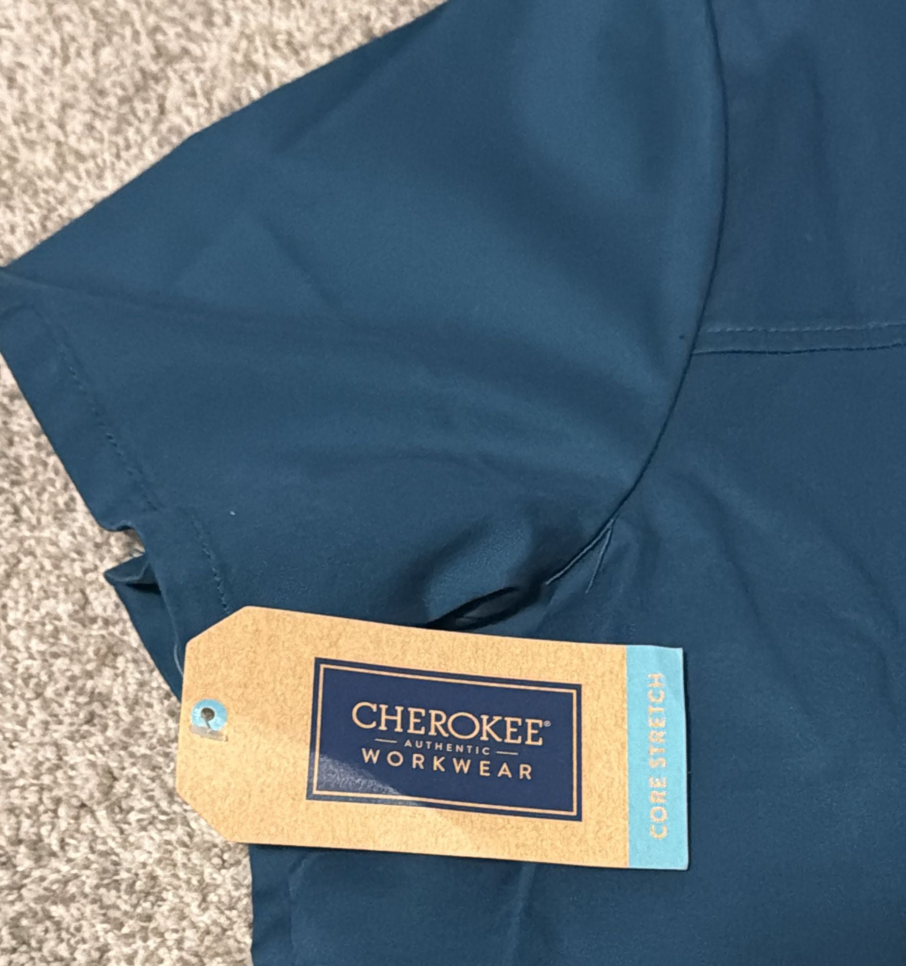 Cherokee Workwear Core Stretch Modern Classic Scrub Top WW630 CARW 3XL 6