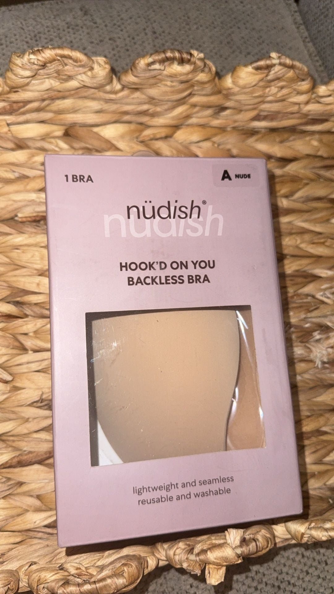 Nüdish Hook'd On You Backless Bra Size A Nude 1