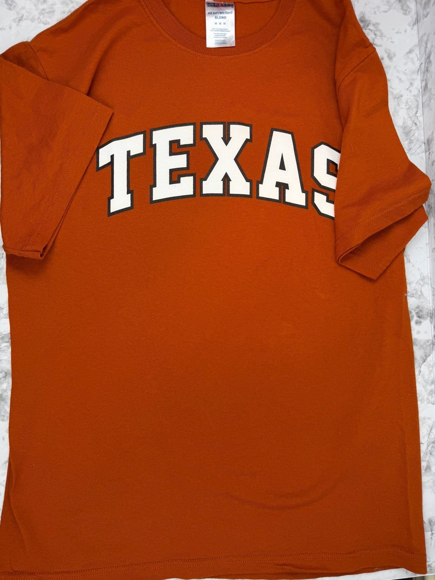 Texas Longhorns Short Sleeve T-Shirt Burnt Orange Size Medium 3