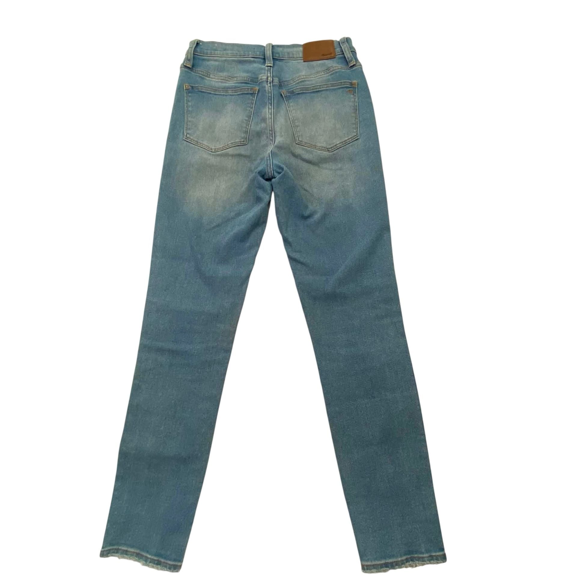 Madewell Light Wash Mid Rise Skinny Jeans 7