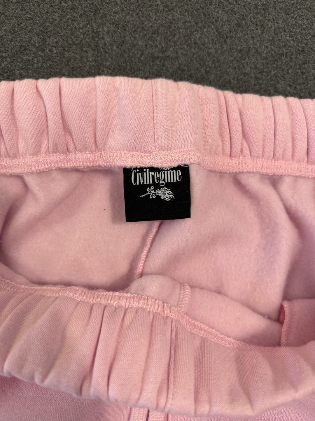 Civil Regime Bloom Bankai Concrete Rose Rhinestone Sweatpants Pink Large 4