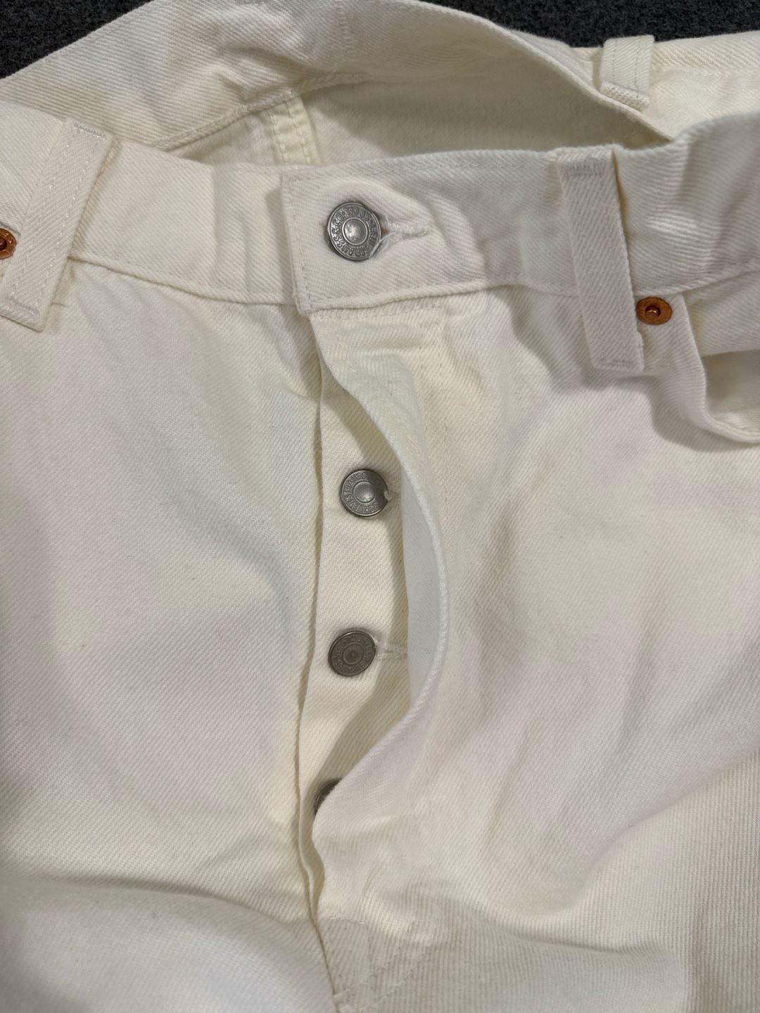 Denim Tears x Levi's 501 DT White Jeans Size W38 L34 7