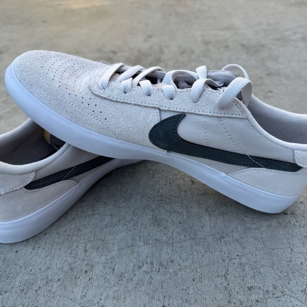 Nike SB Heritage Vulc Vast Grey Iron Grey Skateboarding Shoes