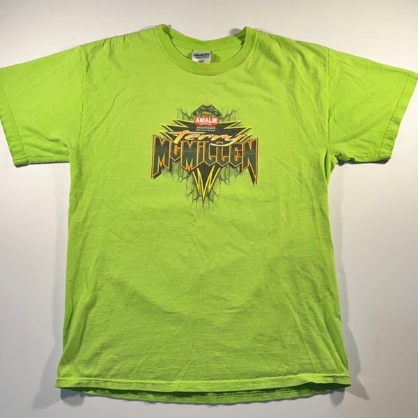 Gildan Ultra Cotton Terry McMillen Amalie Motor Oil Racing Top Fuel Dragster tee