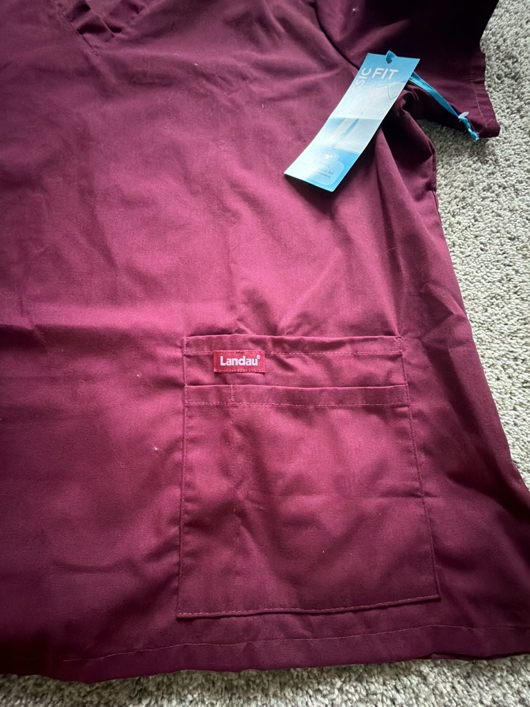 Landau Essentials scrubs top women XXL technical Collection 2XL 7
