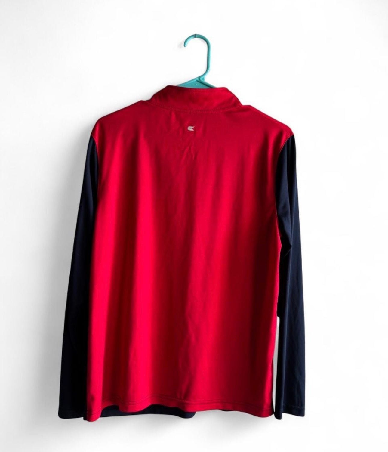 Colosseum Youth XL Ole Miss Rebels Quarter Zip Pullover Jacket Navy Red 5