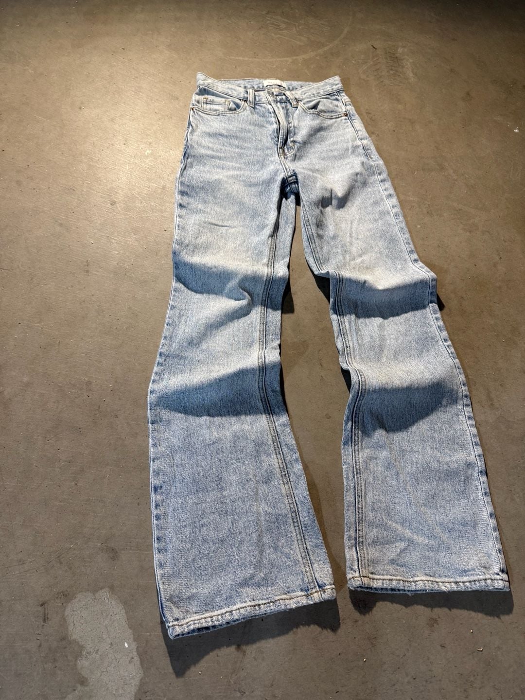 PacSun Light Wash High Waisted Flare Jeans 2