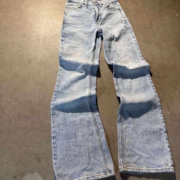 PacSun Light Wash High Waisted Flare Jeans