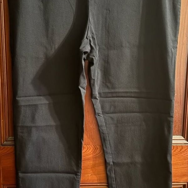 Calvin Klein Women's Black Pull-On Ankle Pants Size 12