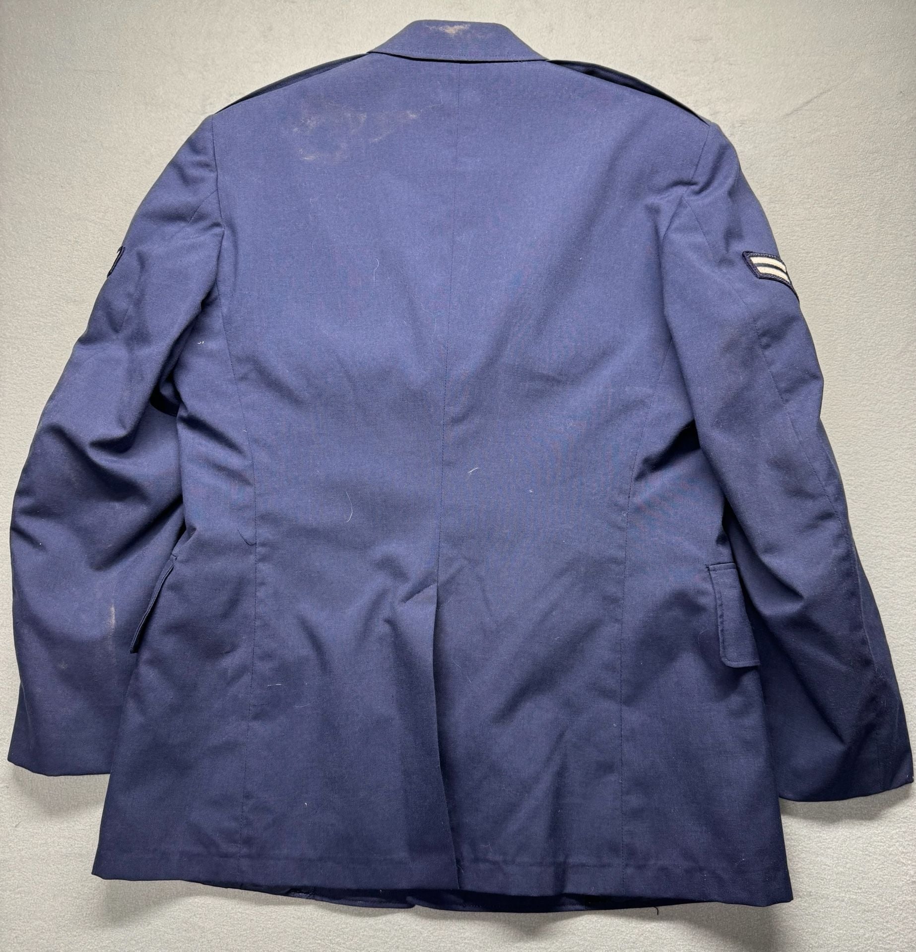 Vintage US Air Force Class A Dress Uniform Jacket and Shirt Set Size 40S 4