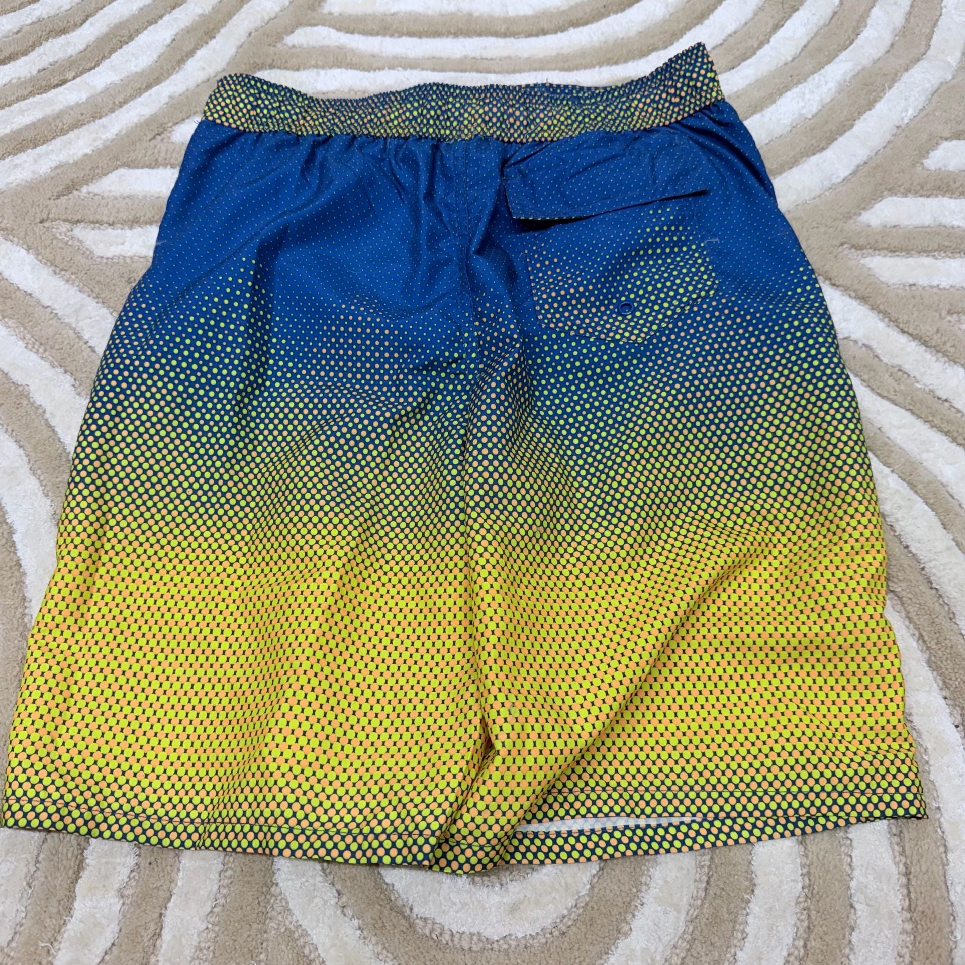 Body Glove Boys Swim Trunks Quick Dry Ombre Pixel Print Board Shorts Size 14-16 6
