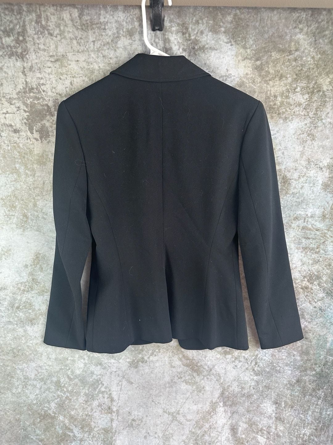 The Limited Stretch Black Notch Lapel Blazer Jacket Women's XS 3
