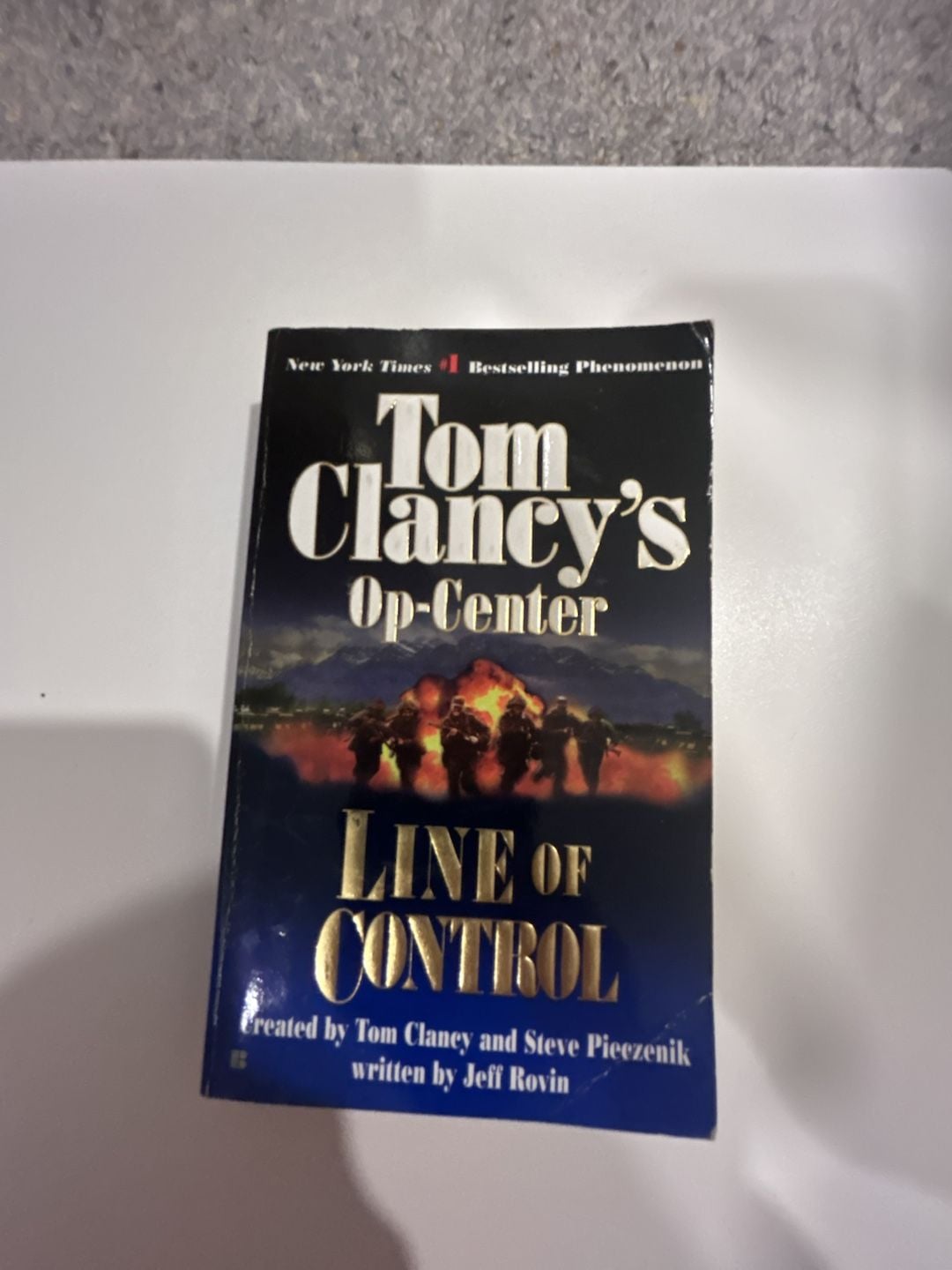 Tom Clancy's Op-Center: Line of Control Paperback Book 1