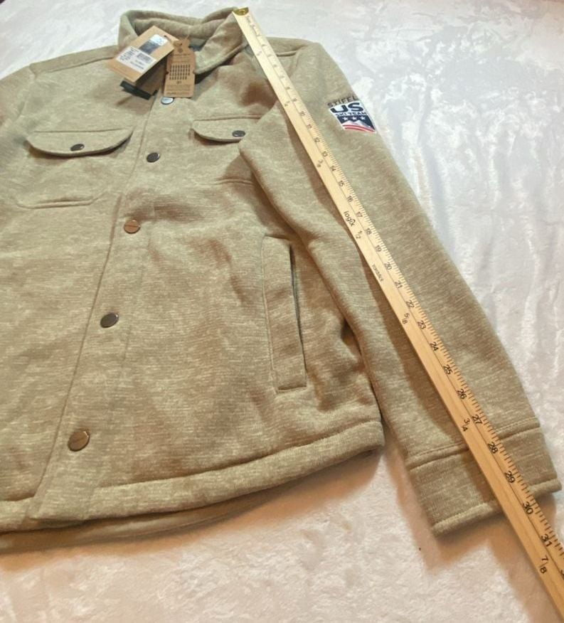 Stormtech Avalante Fleece Shirt Jacket Stifel US Ski Team Shacket Medium Women 20