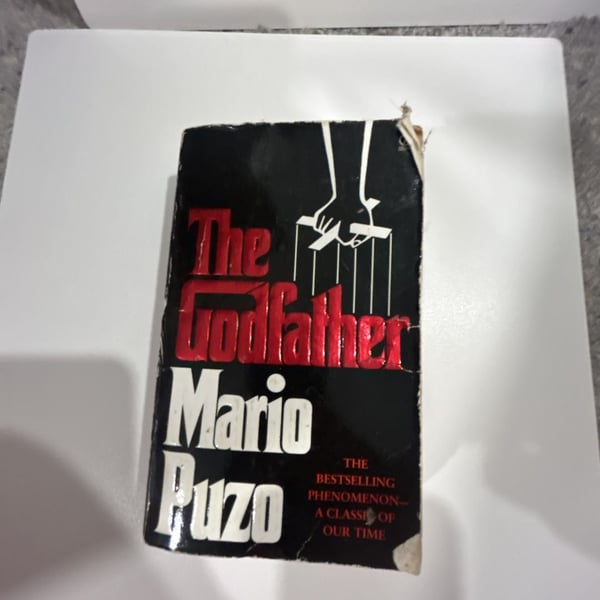 The Godfather by Mario Puzo Paperback Book