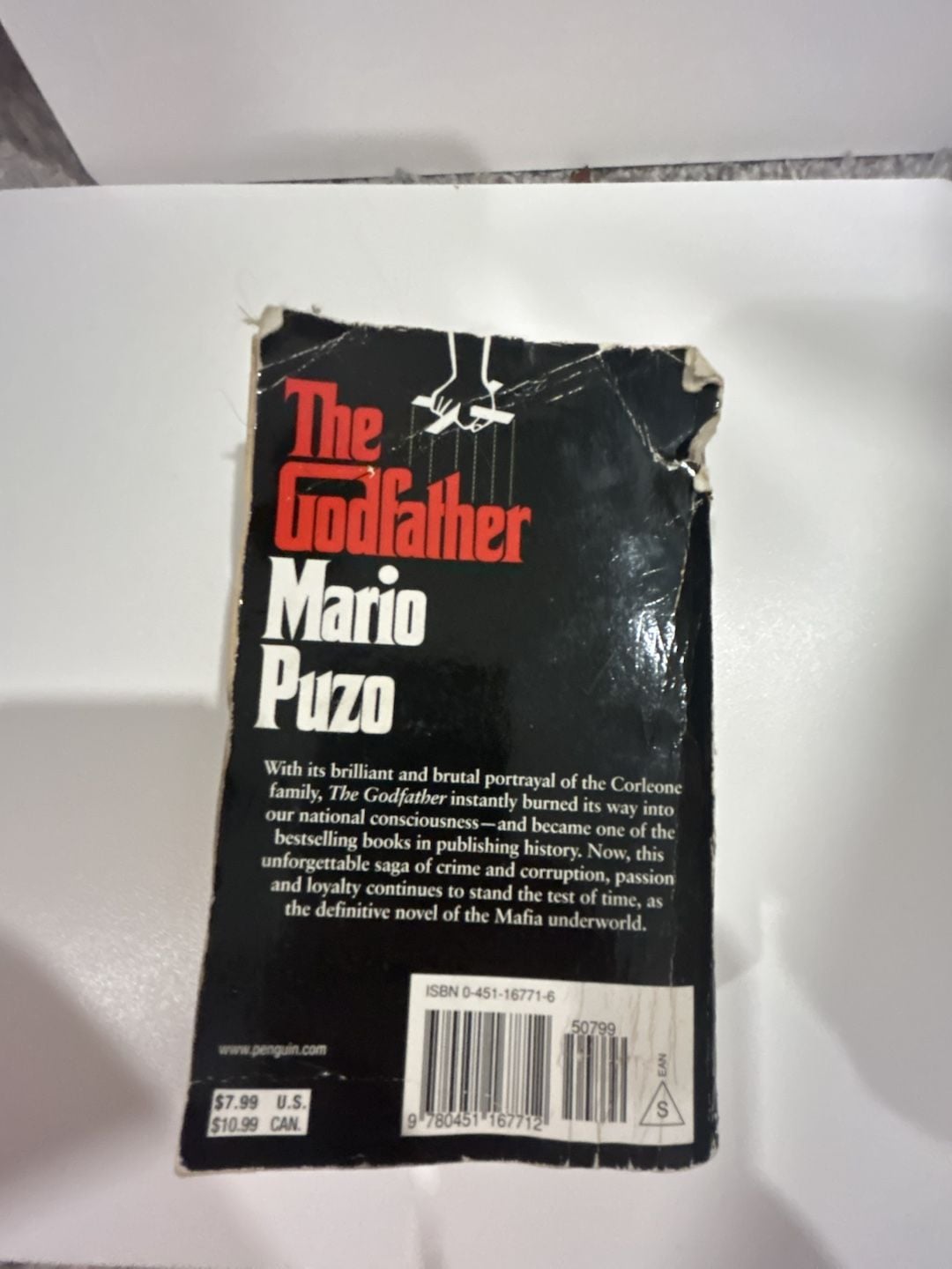 The Godfather by Mario Puzo Paperback Book 2