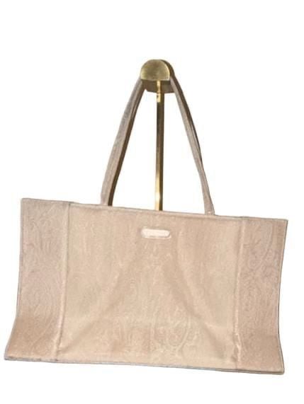 Etro Beige Paisley Jacquard Shoulder Tote Bag 2