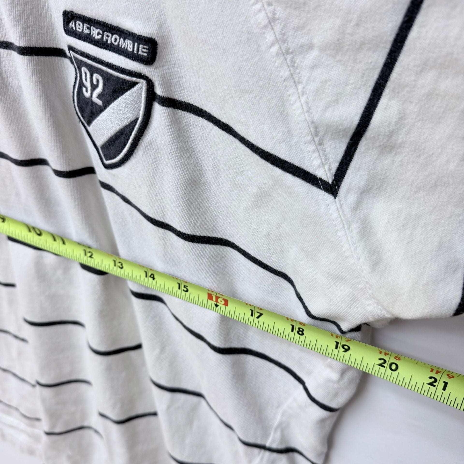 VTG Y2K Abercrombie & Fitch Muscle Polo Shirt Mens XL 9