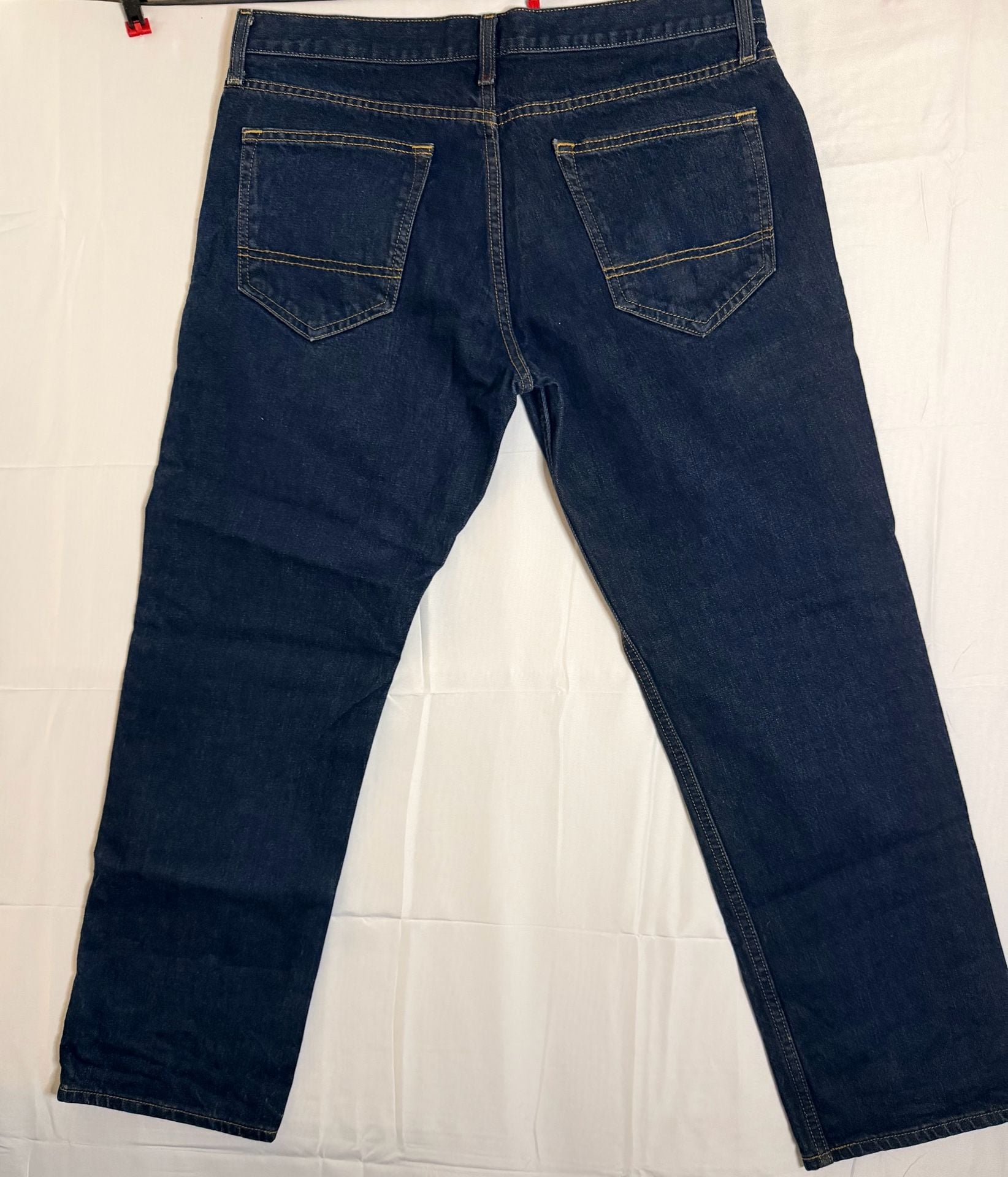 Arizona Jean Co. Men's Dark Wash Straight Jeans 34x29 4