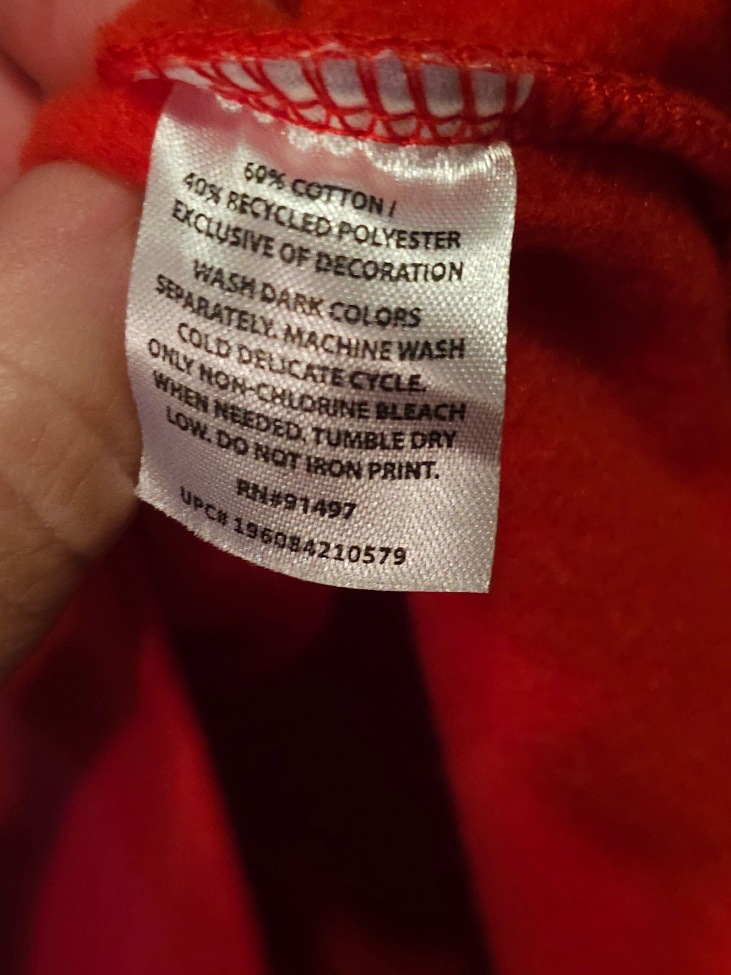 State of Mine North Pole University Holiday Crewneck Sweatshirt Red Size L 5