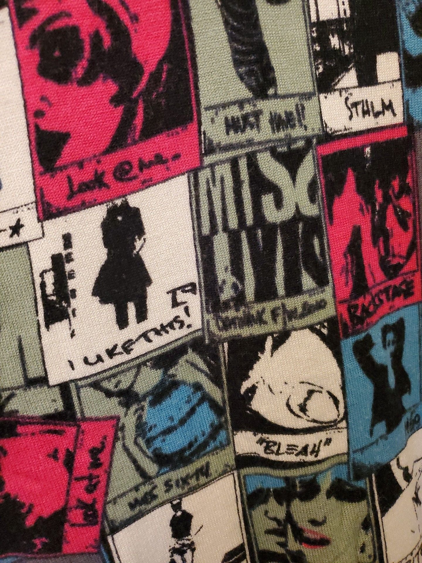 Vintage Y2K Miss Sixty Pop Art Collage Graphic Mini Dress Size XS/S Rare Archive 2
