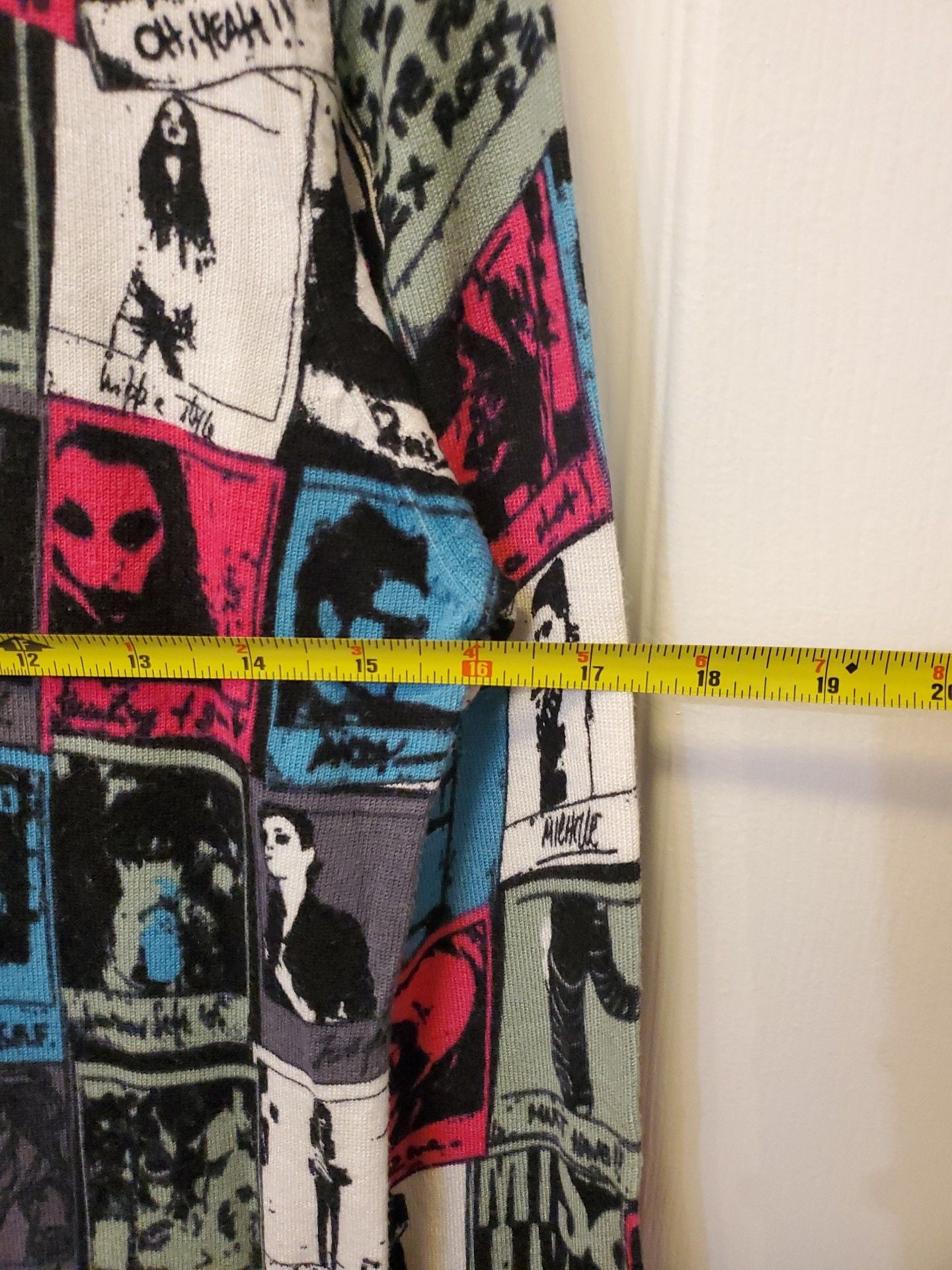 Vintage Y2K Miss Sixty Pop Art Collage Graphic Mini Dress Size XS/S Rare Archive 12