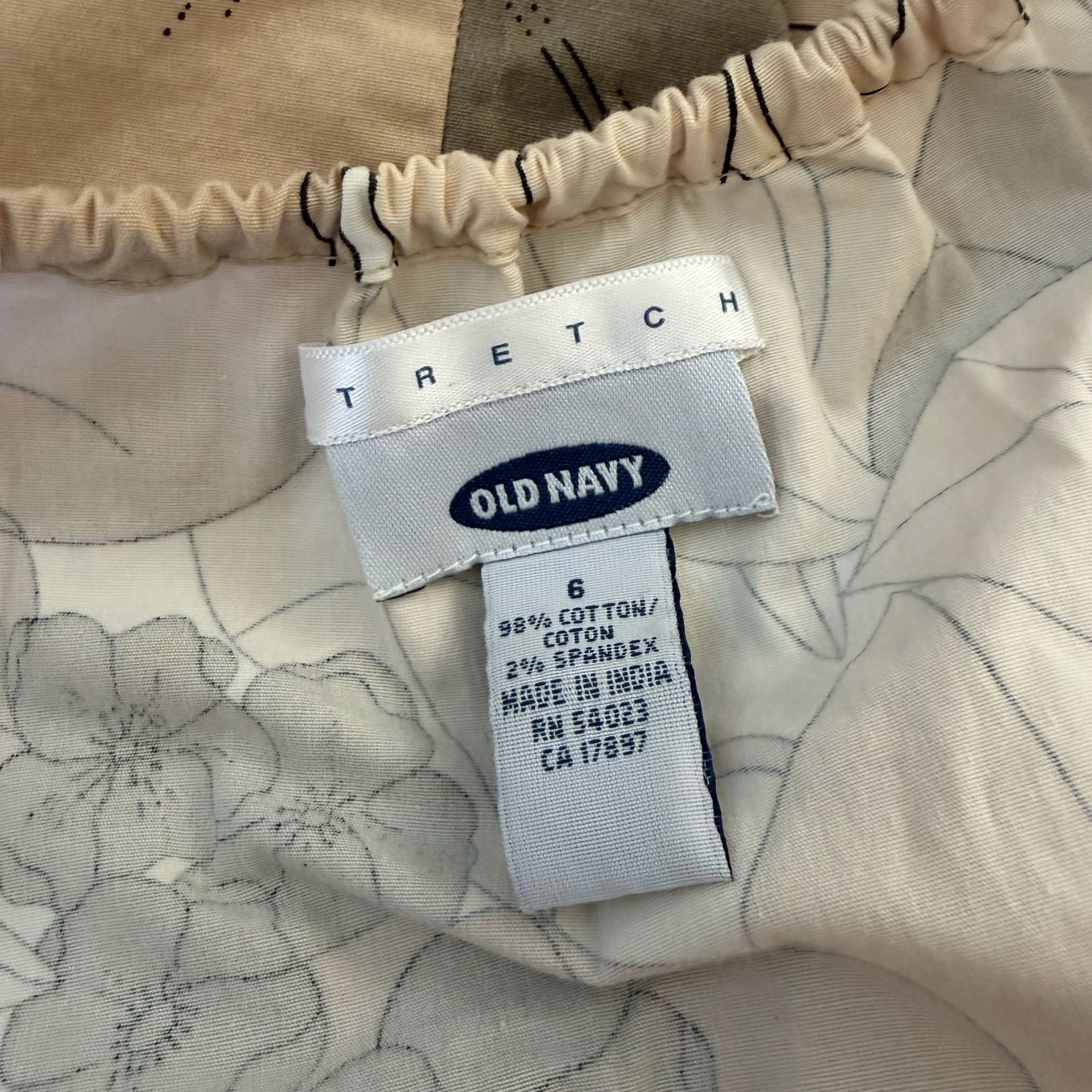 Old Navy Y2K Floral Halter Dress Size 6 7