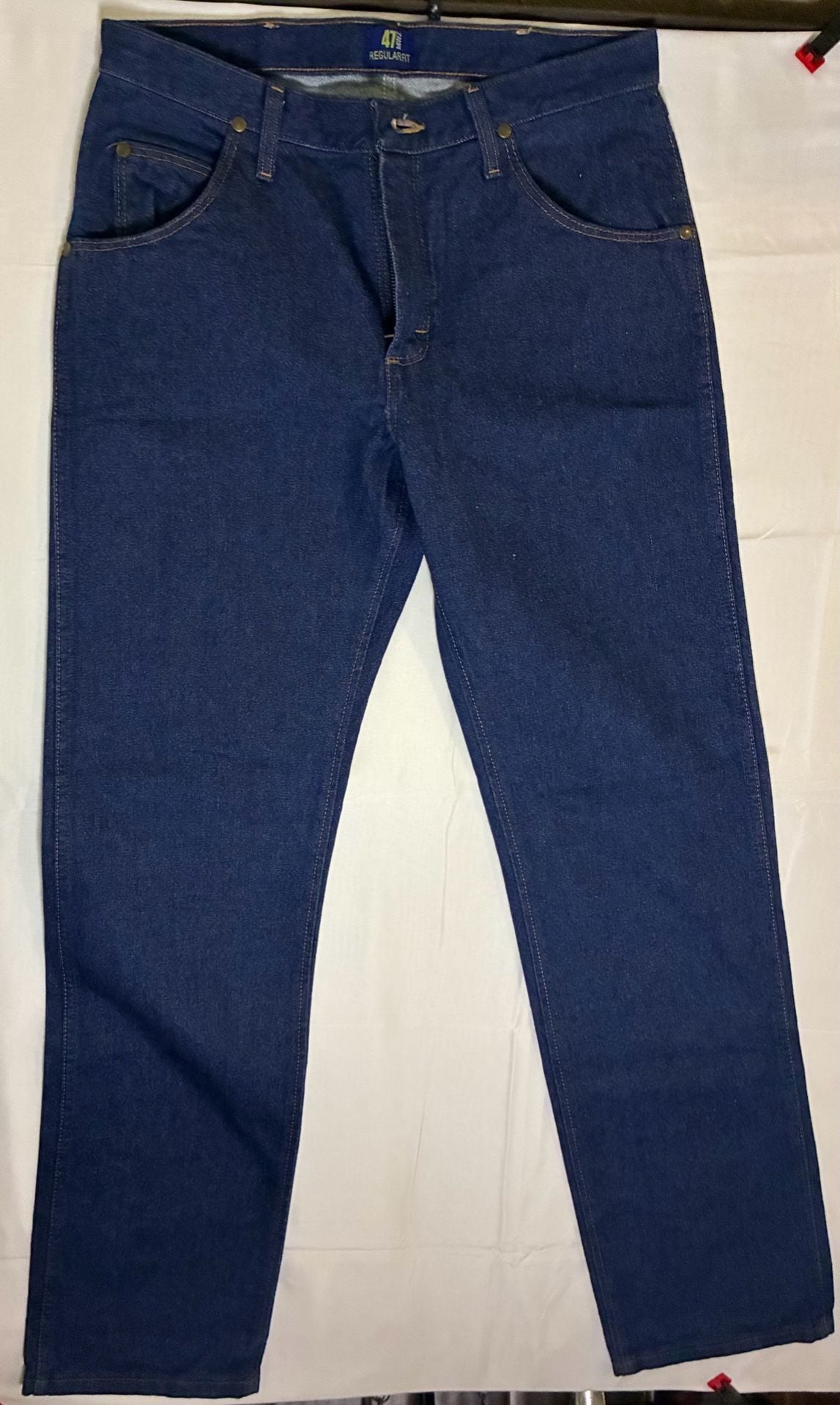 Wrangler Mens Cowboy Cut Slim Fit Reg Fit Dark Wash Denim Jeans 31x34 47MWZPW 3