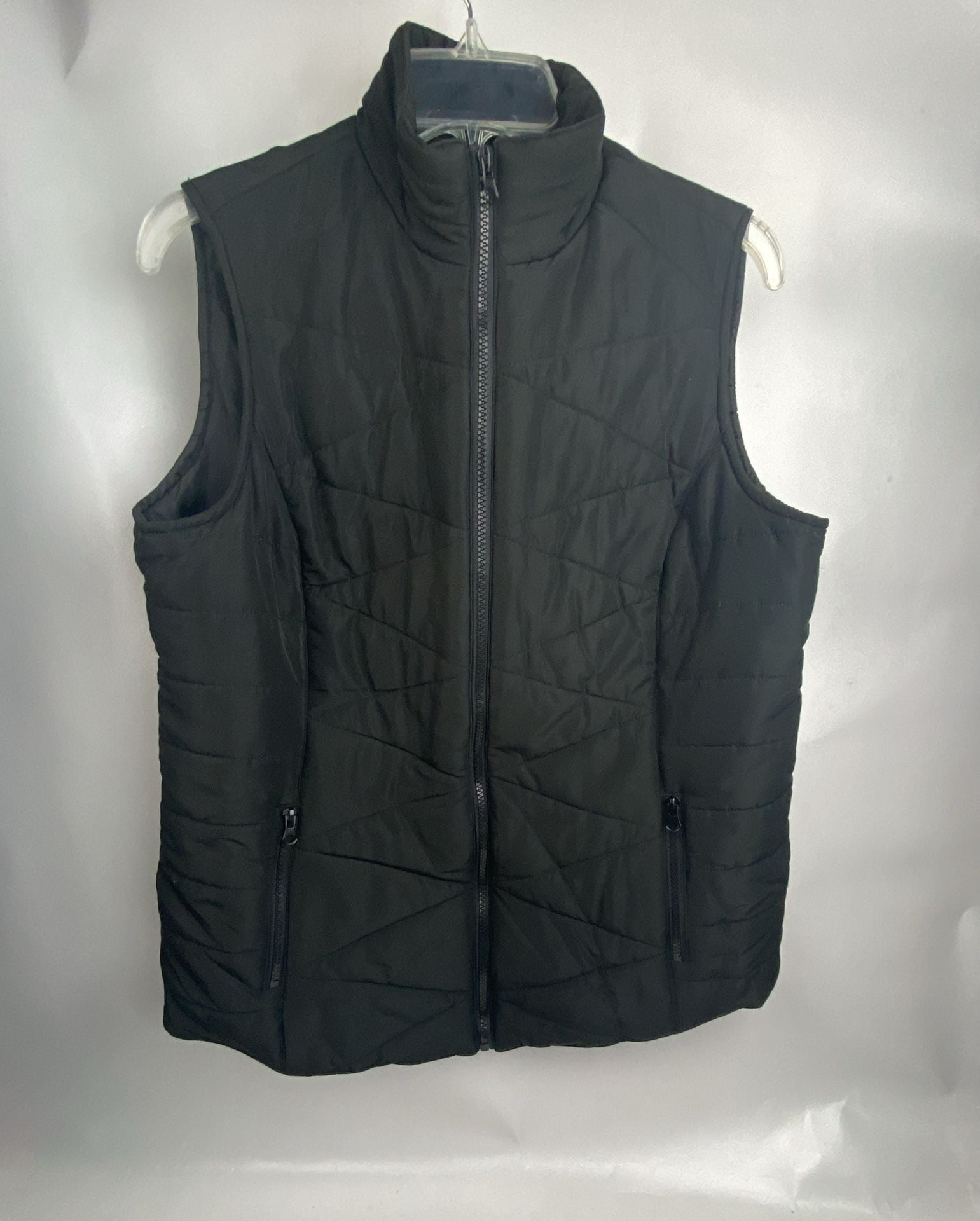 BAKU Black Quilted Puffer Vest 2