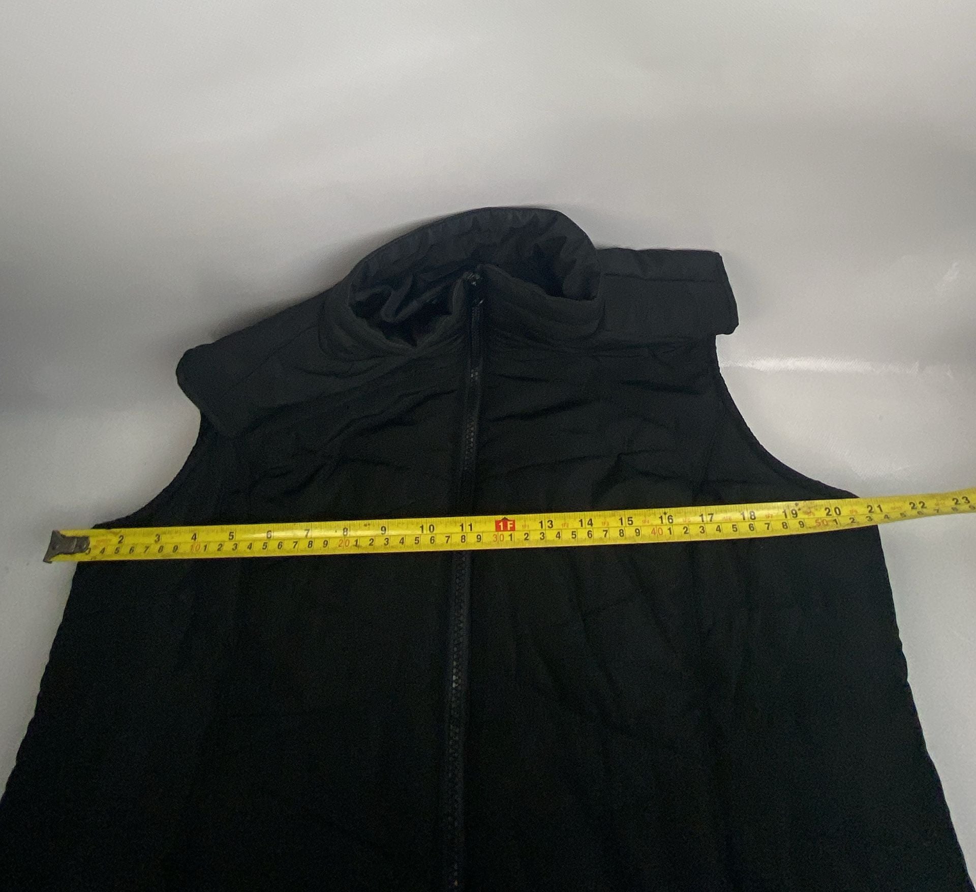 BAKU Black Quilted Puffer Vest 8