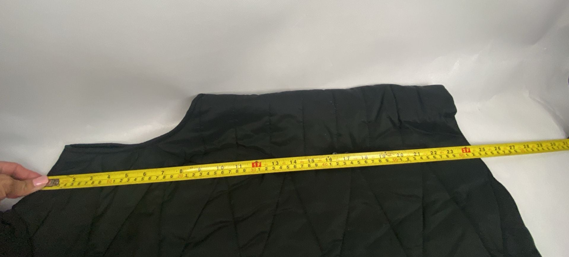 BAKU Black Quilted Puffer Vest 10