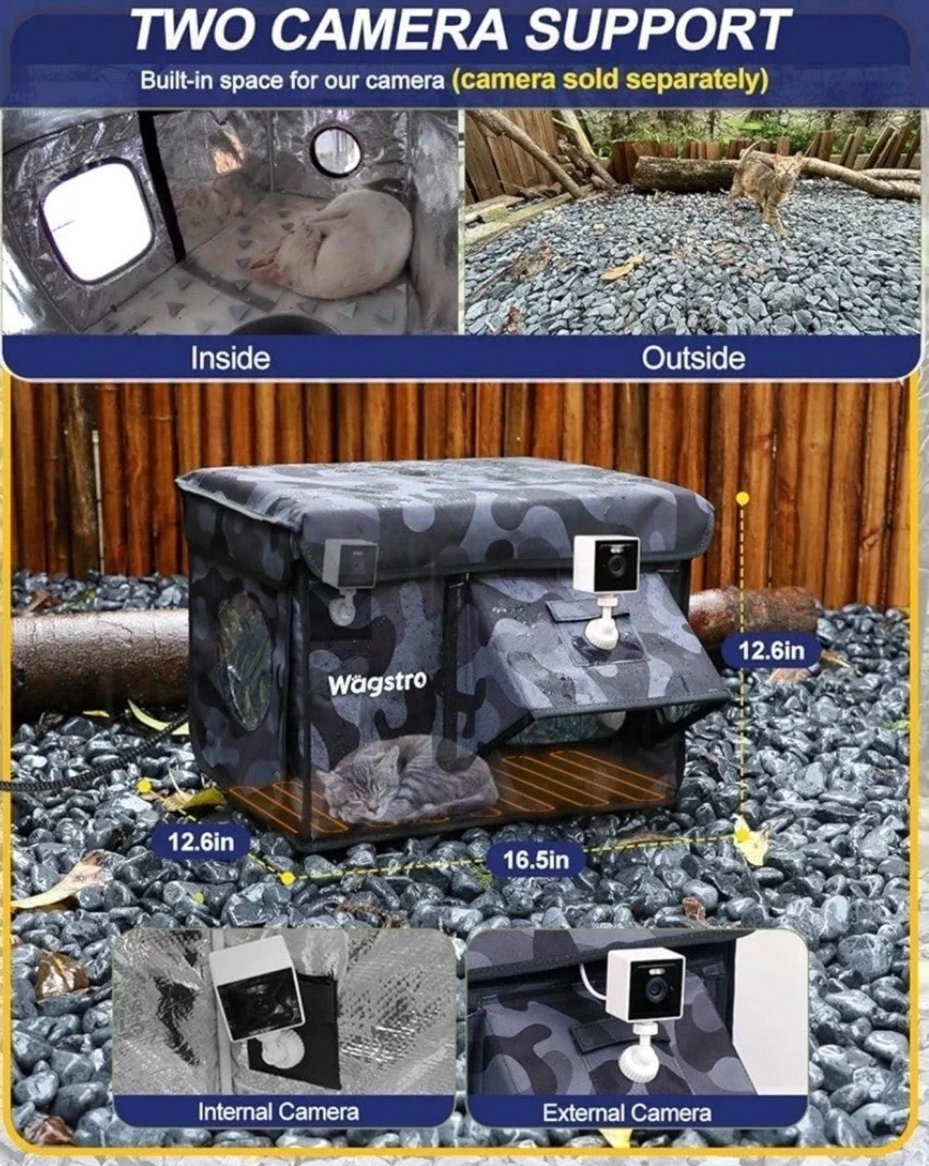 BRAND NEW Heated Outdoor Cat House ā Waterproof & Insulated 1