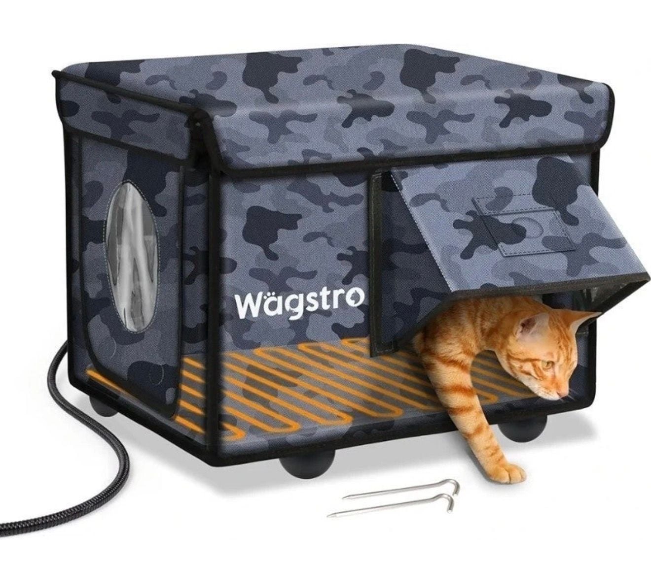 BRAND NEW Heated Outdoor Cat House ā Waterproof & Insulated 6