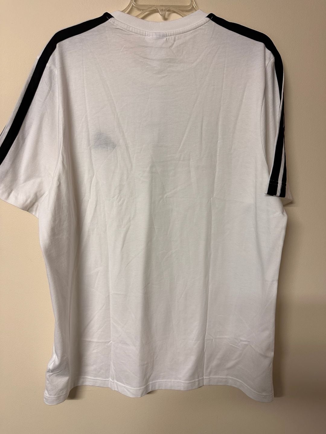 Adidas Men M 3S CO TEE 3-Stripe Short Sleeve T-Shirt White Large KG5483 3