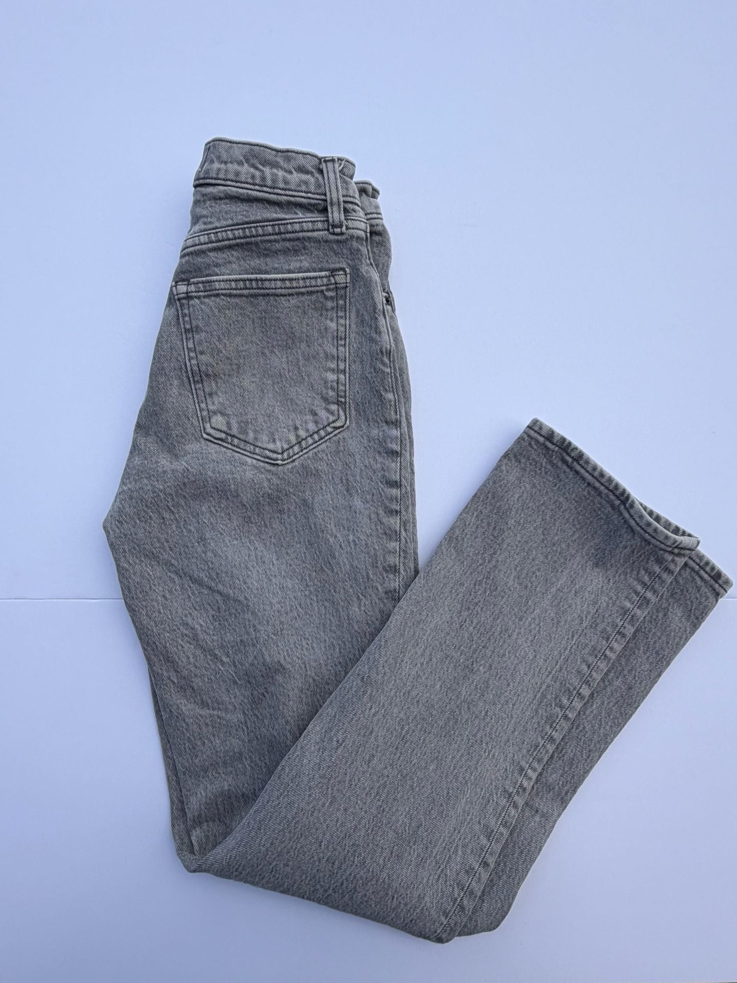 Abercrombie & Fitch The '90s Straight Ultra High Rise Jeans Gray Size 24 / 00R 2