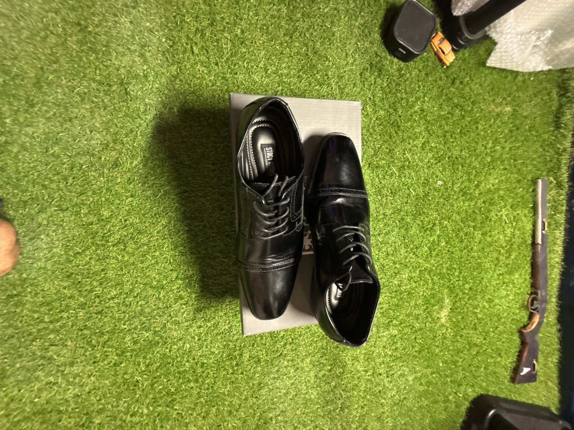 Stacy Adams Waltham Cap Toe Oxford Men's Dress Shoes Black 2