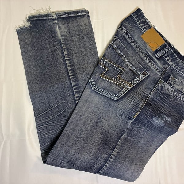 Petrol Industries Rod Relaxed Boot Distressed Denim Jeans 34W x 34L