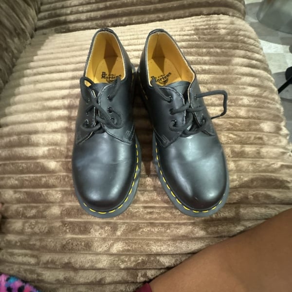 Dr. Martens 1461 Smooth Leather 3 Eye Oxford Shoes Black Size US Women's 6 / EU 37